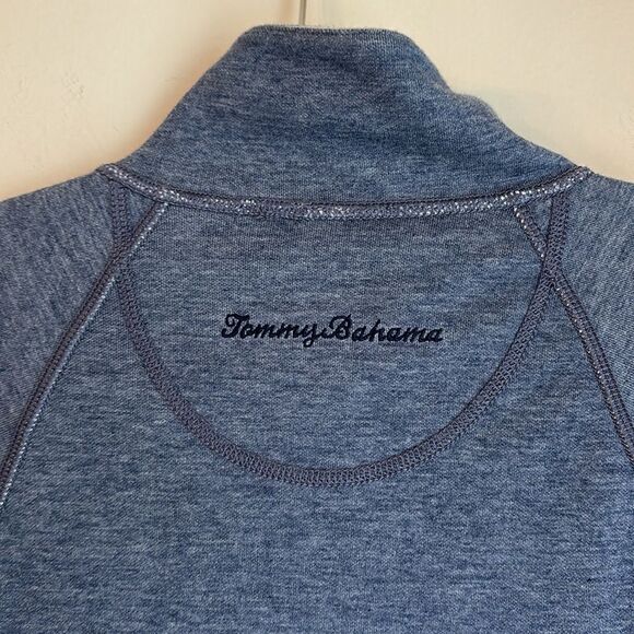 Tommy Bahama Women NFL Dallas Cowboys Reversible Onside Flip 1/2-Zip Jacket EUC - Picture 6 of 12